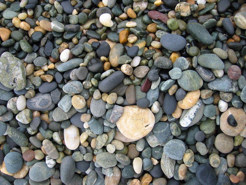 rocks on a beach